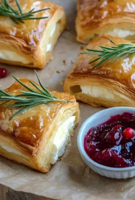 Blätterteig-Häppchen mit Camembert 24 Blätterteig-Häppchen mit Camembert