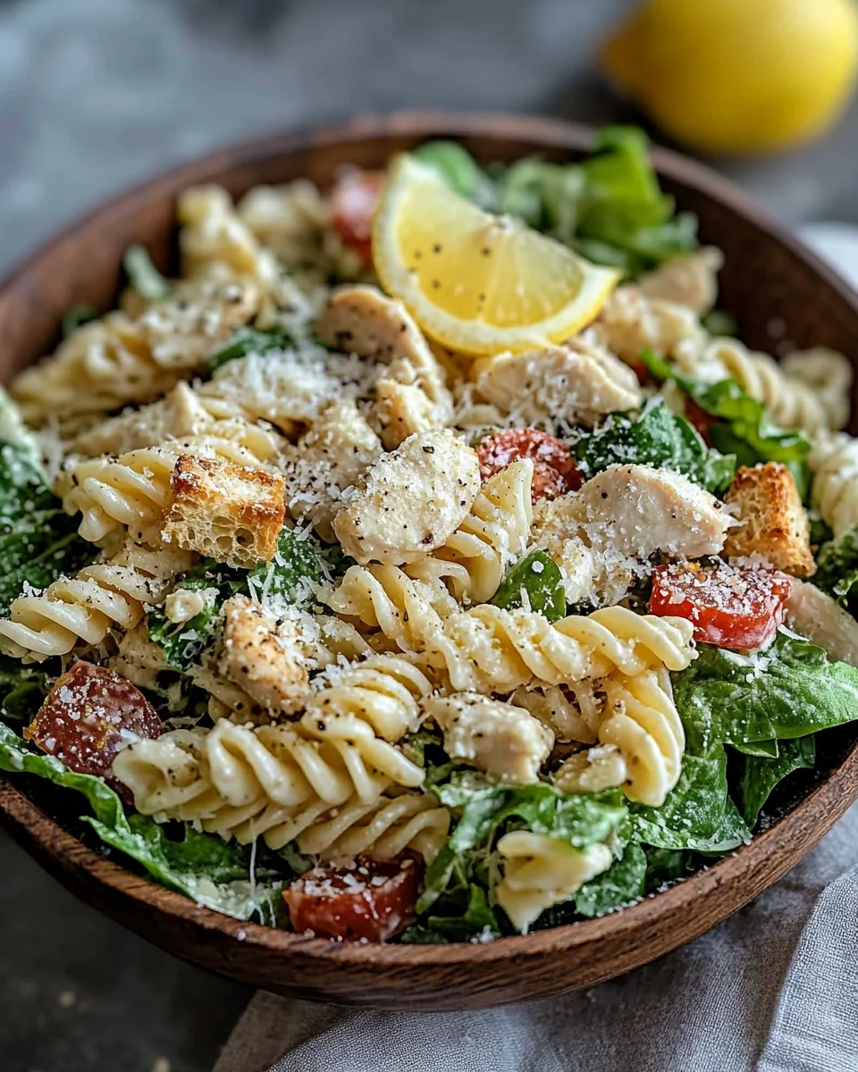 Caesar Pasta Salat 23 Caesar