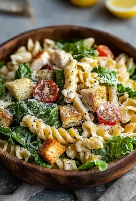 Caesar Pasta Salat 27 Caesar Pasta Salat