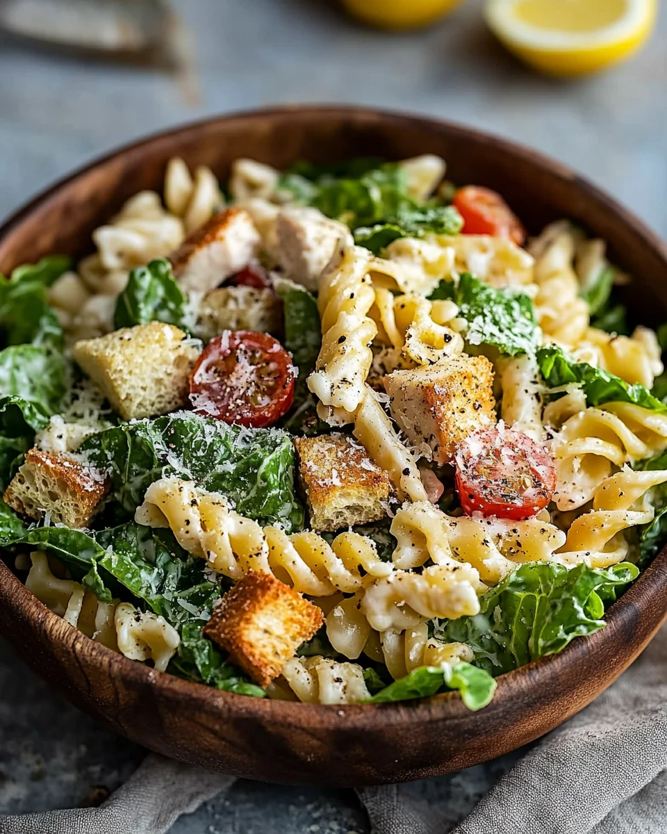 Caesar Pasta Salat
