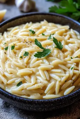 Cremige Orzo-Nudeln mit Knoblauch und Parmesan 23 Cremige Orzo-Nudeln mit Knoblauch und Parmesan