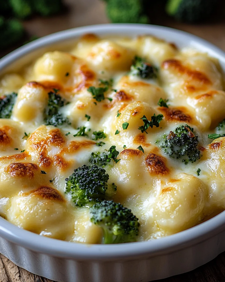 Cremiger Gnocchi Brokkoli-Auflauf 21 Cremiger