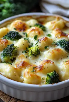 Cremiger Gnocchi Brokkoli-Auflauf