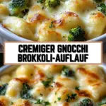 Cremiger Gnocchi Brokkoli-Auflauf 20 Pinterest Hidden Image