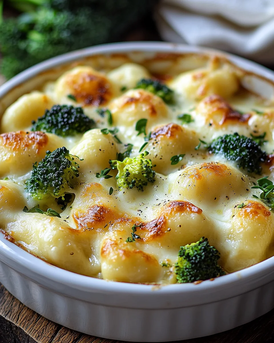 Cremiger Gnocchi Brokkoli-Auflauf 23 Cremiger Gnocchi Brokkoli-Auflauf