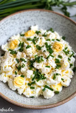 Eiersalat aus körnigem Frischkäse 24 Eiersalat aus körnigem Frischkäse