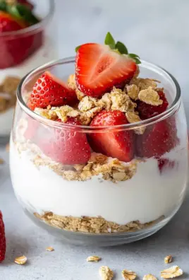 Erdbeer-Dessert im Glas mit Joghurt 26 Erdbeer-Dessert im Glas mit Joghurt