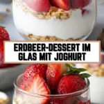Erdbeer-Dessert im Glas mit Joghurt 14 Pinterest Hidden Image
