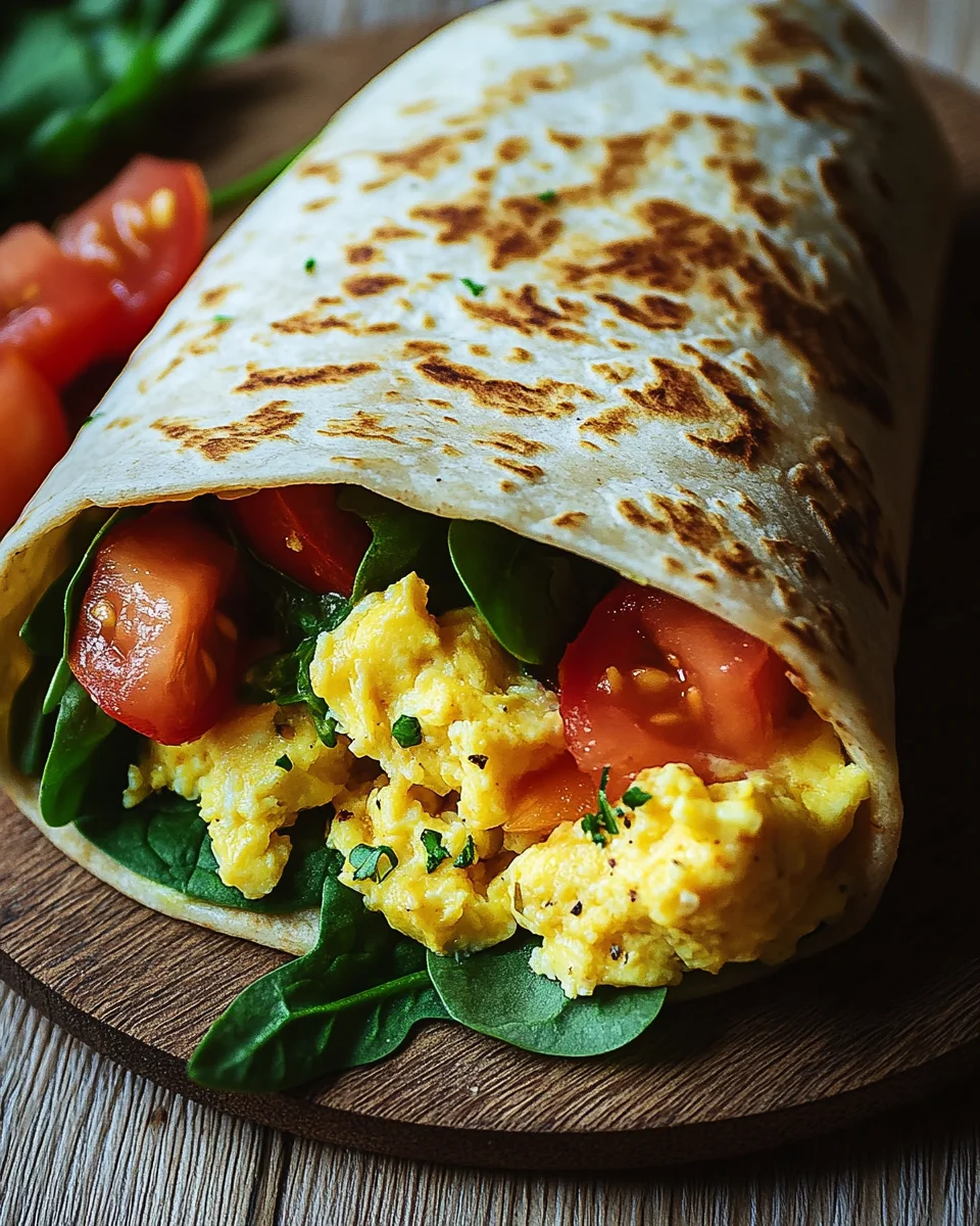 Frühstückswrap mit Ei