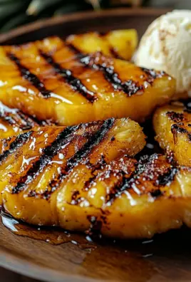 Gegrillte Ananas mit Honig & Zimt 21 Gegrillte Ananas mit Honig & Zimt