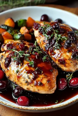 Hähnchen mit Preiselbeer-Balsamico-Glasur 27 Hähnchen mit Preiselbeer-Balsamico-Glasur