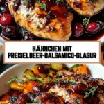 Hähnchen mit Preiselbeer-Balsamico-Glasur 20 Pinterest Hidden Image