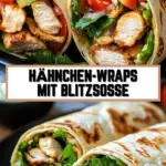 Hähnchen-Wraps mit Blitzsoße 23 Pinterest Hidden Image