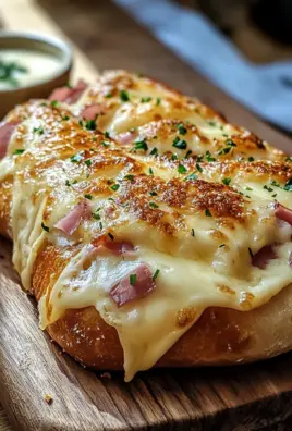 Handbrot mit Schinken und Käse 29 Handbrot mit Schinken und Käse