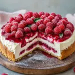 Himbeer-Frischk&auml;se-Mascarpone-Torte