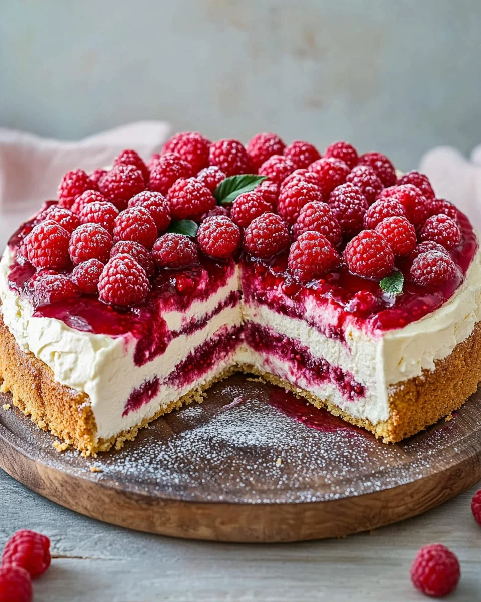 Himbeer-Frischkäse-Mascarpone-Torte 23 Himbeer-Frischkäse-Mascarpone-Torte