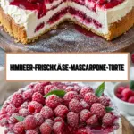 Himbeer-Frischkäse-Mascarpone-Torte 20 Pinterest Hidden Image