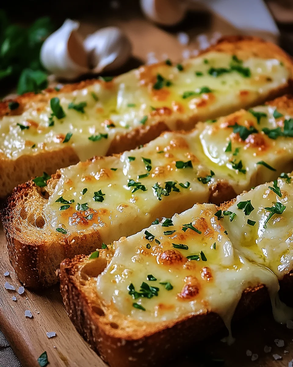 Käse Knoblauch Brot