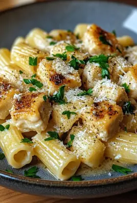 Knoblauchbutter-Hähnchen mit Rigatoni und Parmesan 22 Knoblauchbutter-Hähnchen mit Rigatoni und Parmesan