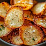 Knusprige Quark-Chips