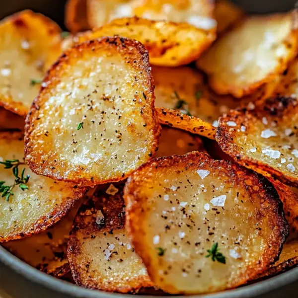 Knusprige Quark-Chips