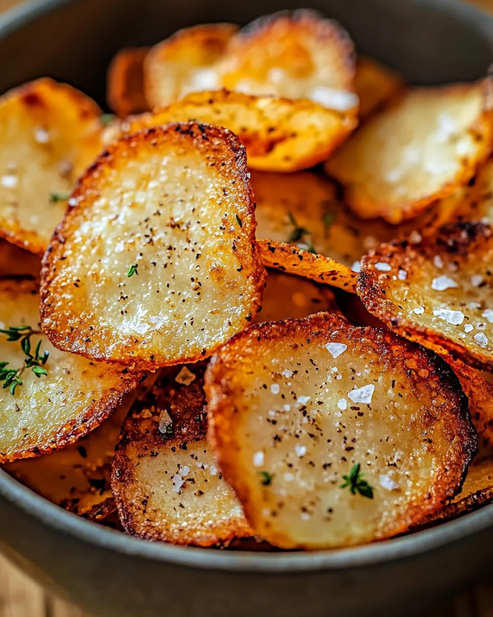 Knusprige Quark-Chips