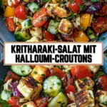 Kritharaki-Salat mit Halloumi-Croutons 20 Pinterest Hidden Image