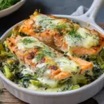 Lachs-Spitzkohl-Auflauf