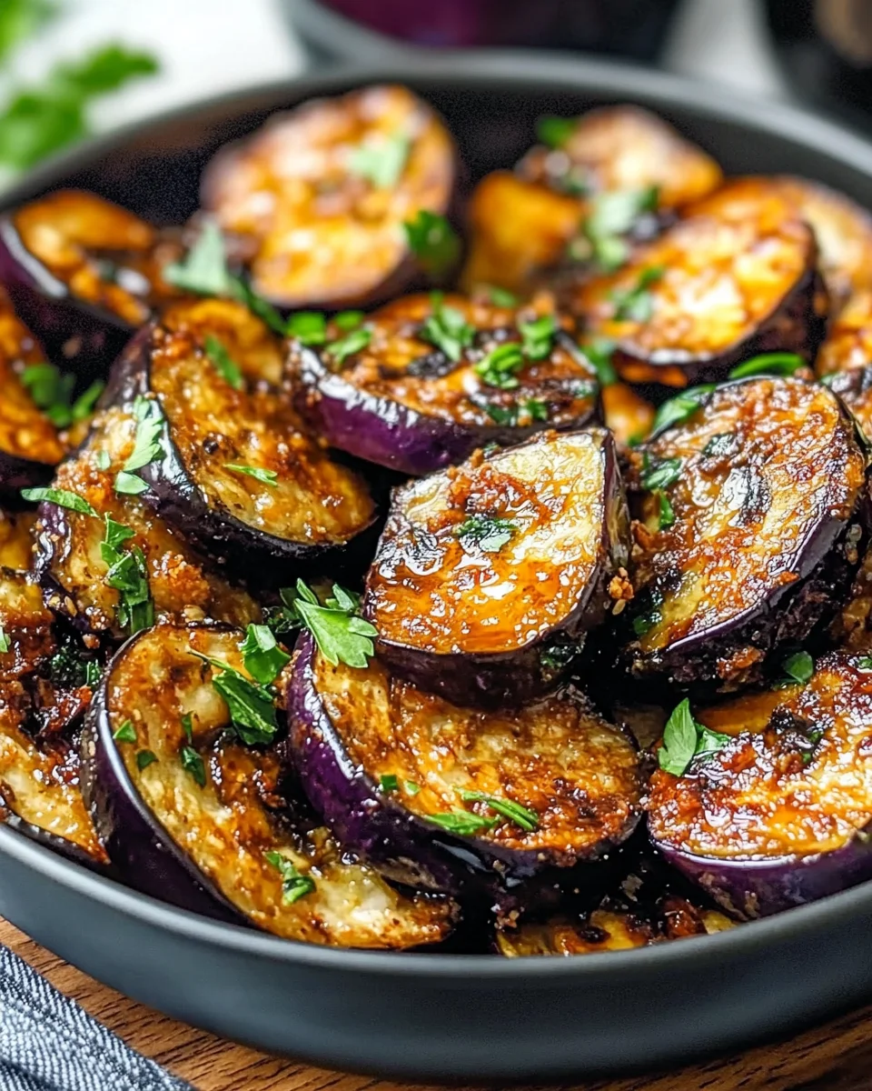 Low-Calorie Air Fryer Aubergine