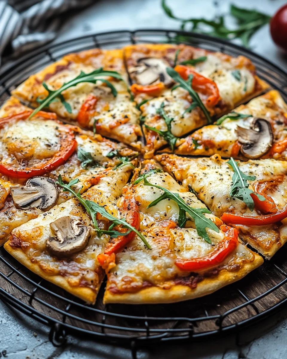 Low Carb Schüttelpizza 21 Low