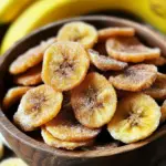 Luftfritteuse Zimt Bananen