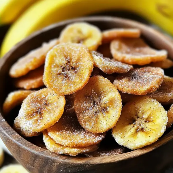 Luftfritteuse Zimt Bananen