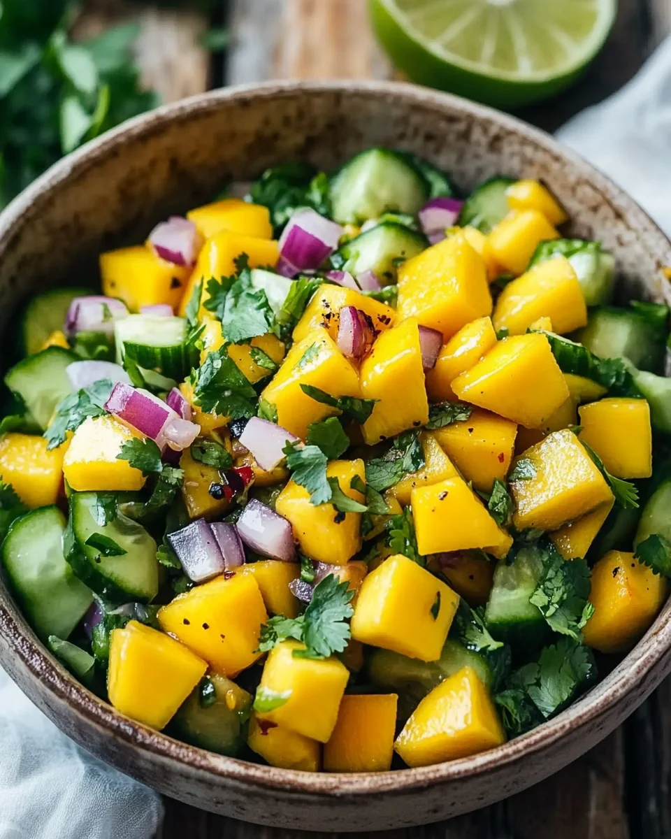 Mango-Gurken-Salat Rezept 18 Mango-Gurken-Salat