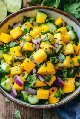 Mango-Gurken-Salat Rezept 28 Mango-Gurken-Salat Rezept