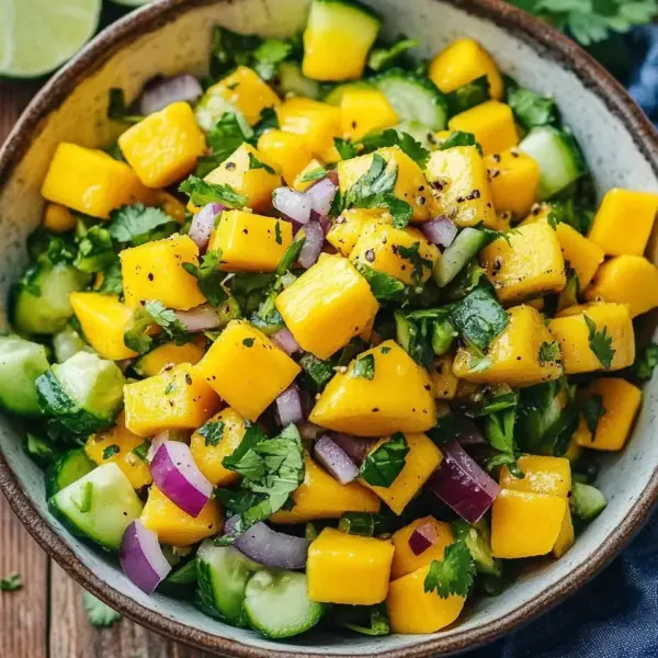 Mango-Gurken-Salat Rezept