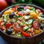 Mediterraner Orzo Salat