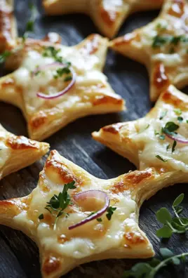 Mini-Flammkuchen-Sterne 27 Mini-Flammkuchen-Sterne