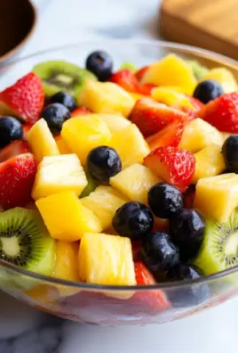 Obstsalat mit klassischem Dressing 23 Obstsalat mit klassischem Dressing