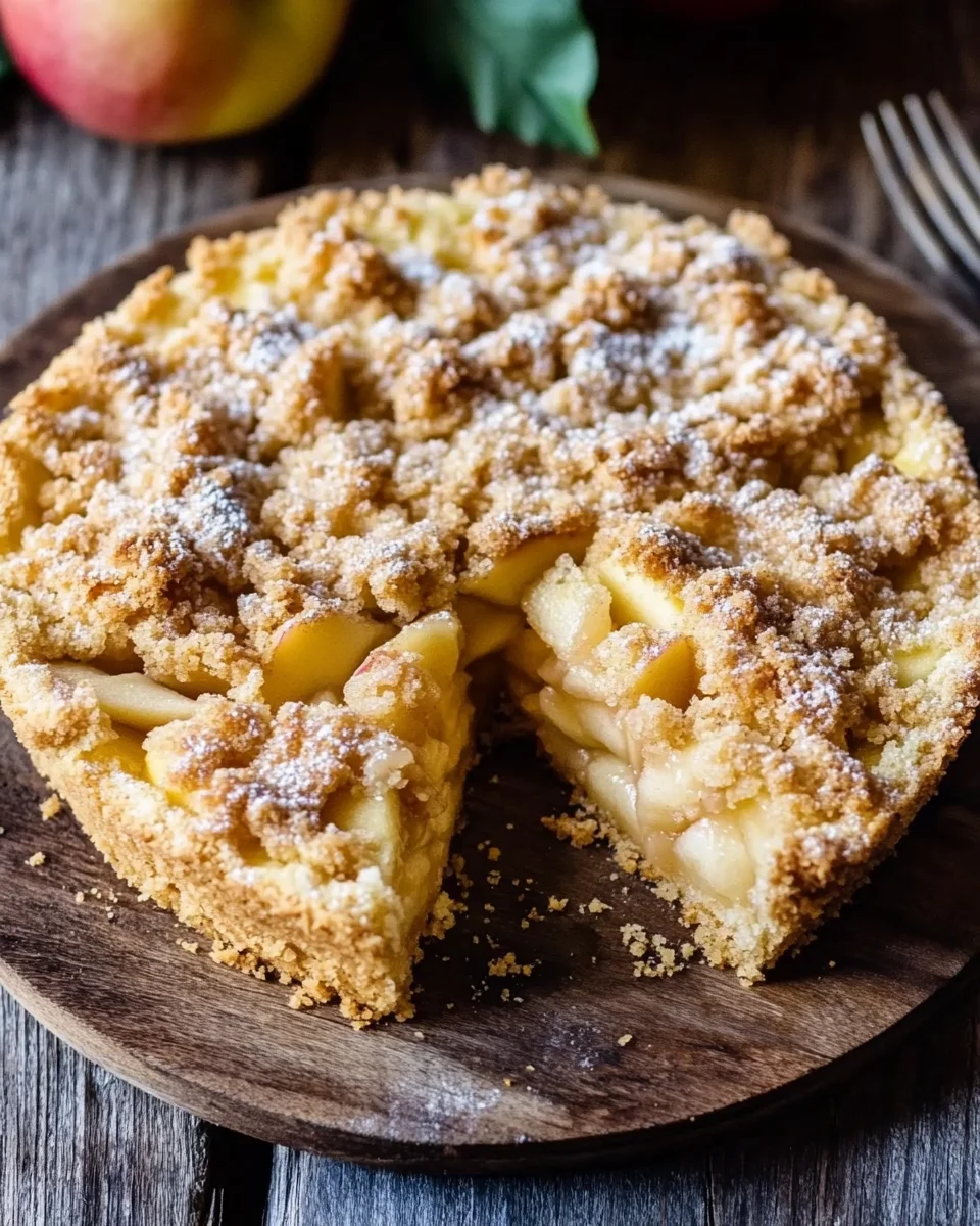 Omas blitzschneller Apfelkompott-Streuselkuchen 23 Omas