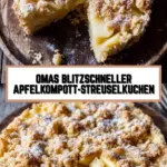 Omas blitzschneller Apfelkompott-Streuselkuchen 22 Pinterest Hidden Image