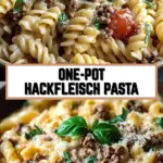 One-Pot Hackfleisch Pasta 18 Pinterest Hidden Image