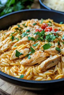 One Pot Orzo Pasta mit Hähnchen 29 One Pot Orzo Pasta mit Hähnchen