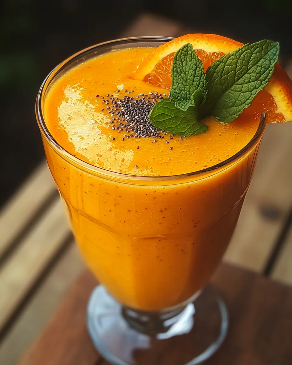 Orange Gute-Laune-Smoothie 17 Orange