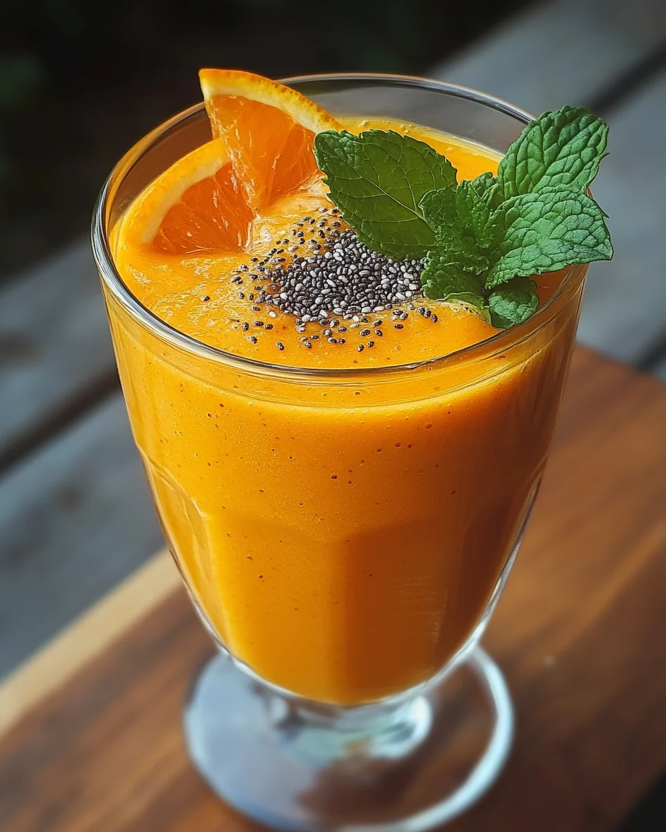 Orange Gute-Laune-Smoothie