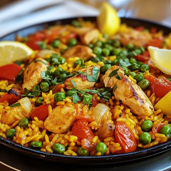 Paella mit Hähnchen
