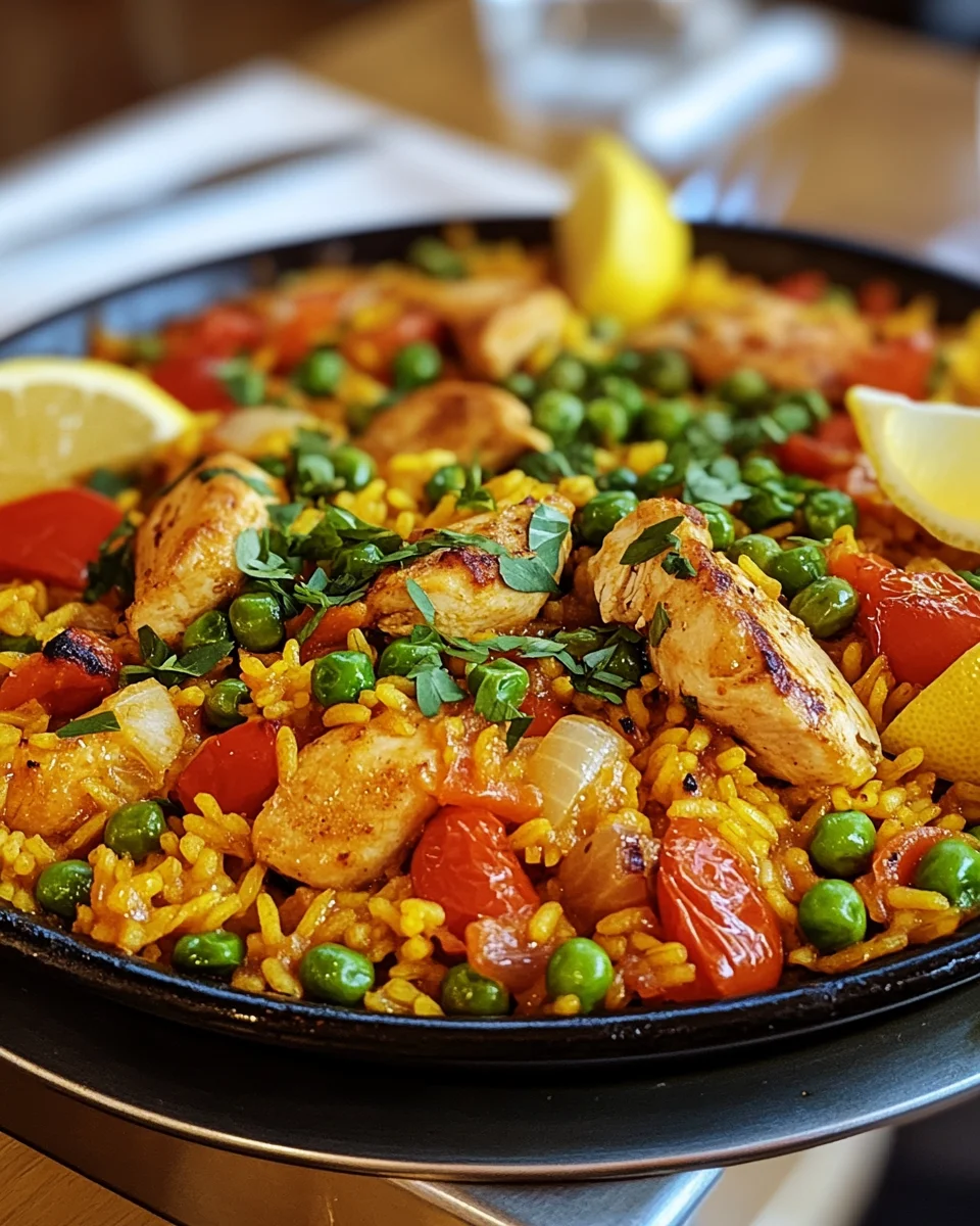 Paella mit H&auml;hnchen
