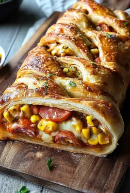Pizza-Strudel aus fertigem Pizzateig 25 Pizza-Strudel aus fertigem Pizzateig