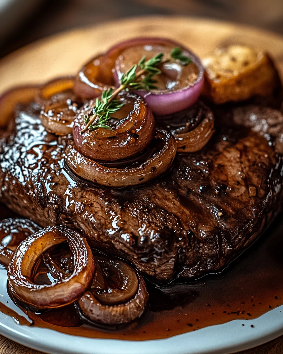 Rinderbrust in Balsamico-Zwiebelsoße 24 Rinderbrust