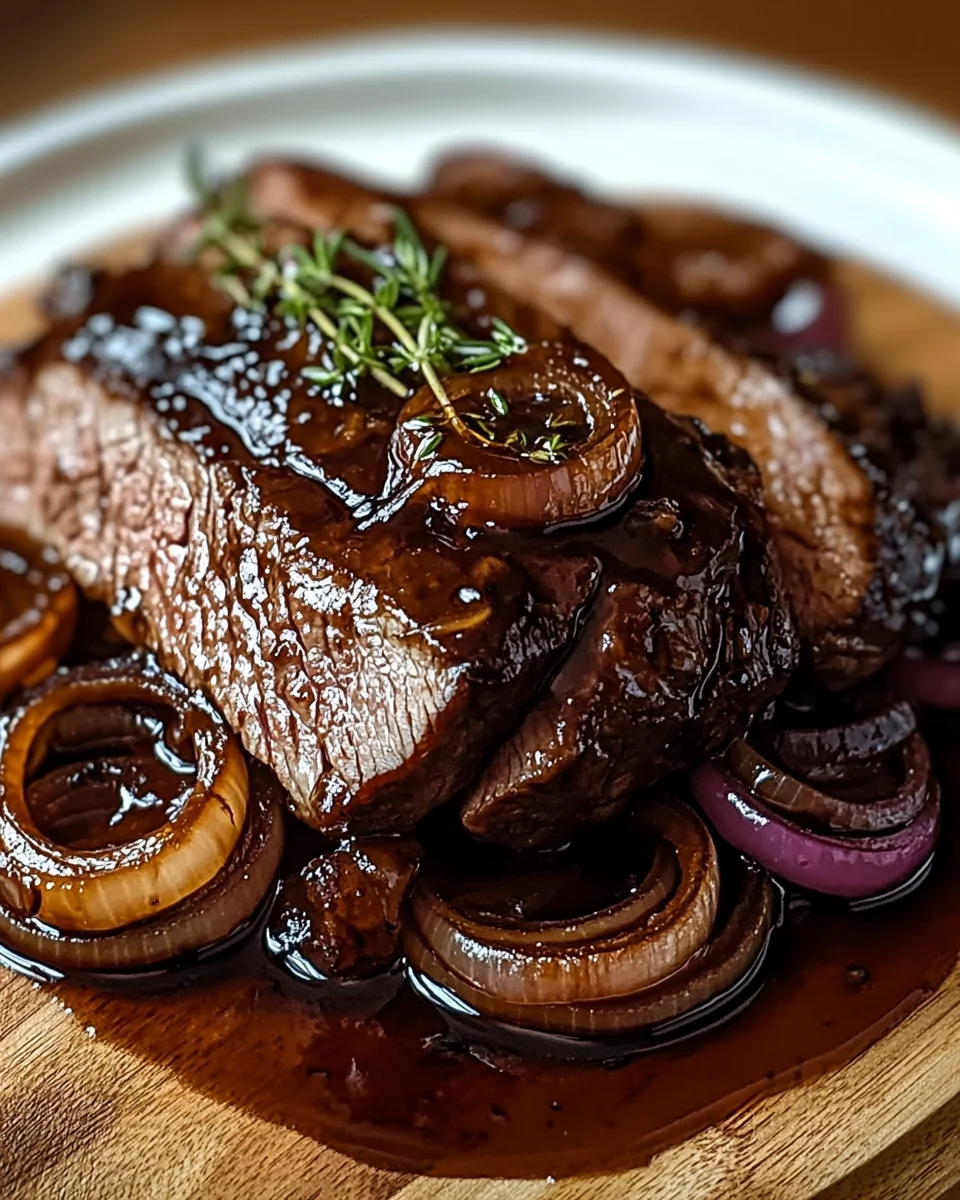 Rinderbrust in Balsamico-Zwiebelsoße 26 Rinderbrust in Balsamico-Zwiebelsoße