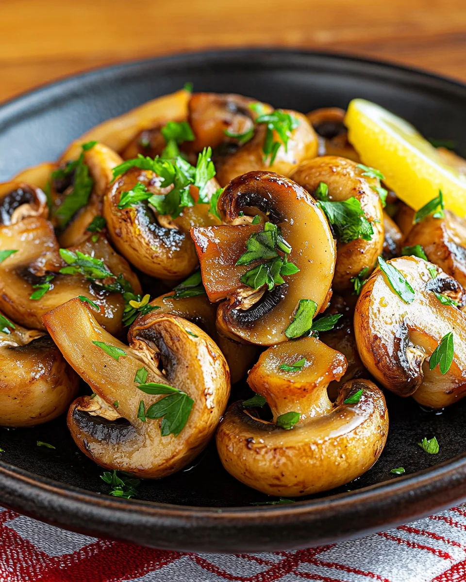 Saftige Knoblauch-Champignons Rezept 19 Saftige